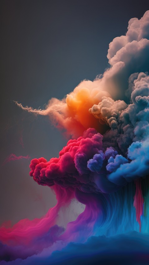 тапети pink, smoke