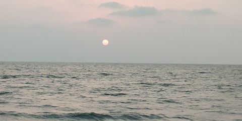 when the sun is about to leave