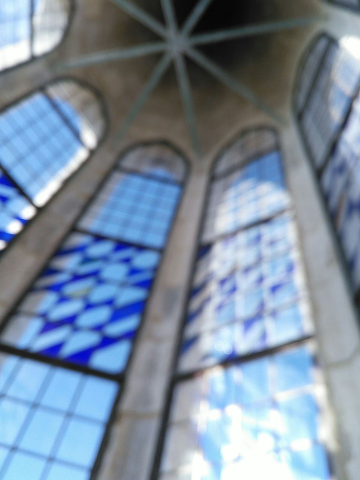 stain glass tower