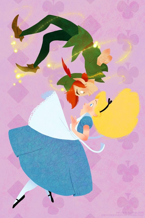 peter pan meets alice