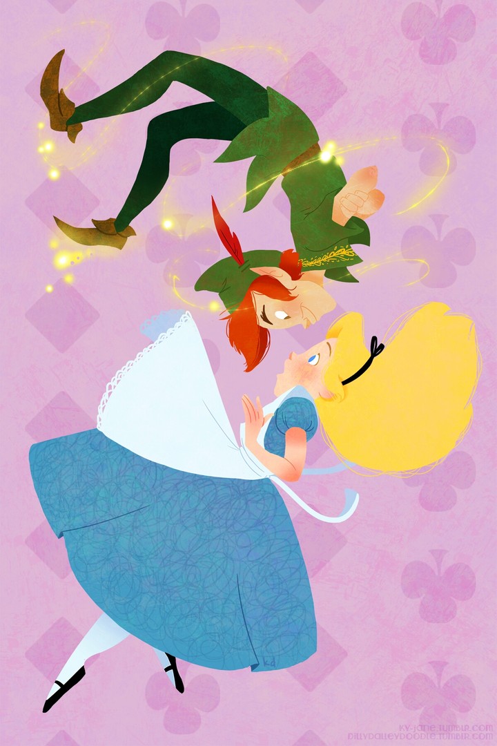 peter pan meets alice