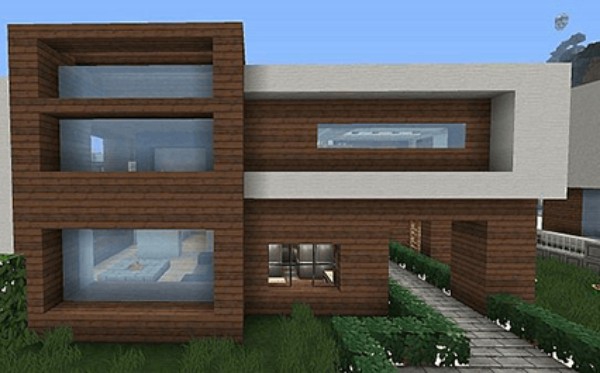 dream house on minecraft
