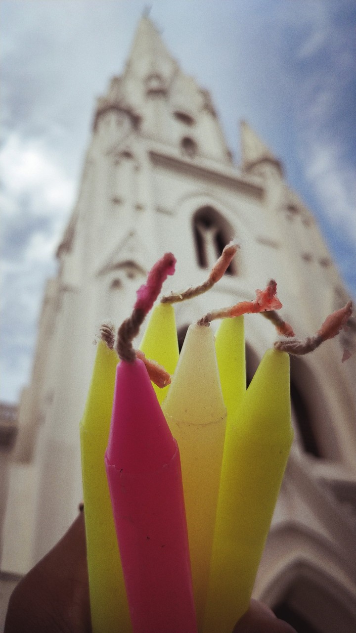Candles in Church