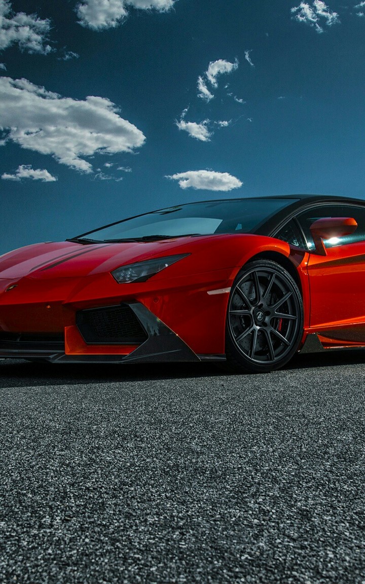 Red Lamborghini