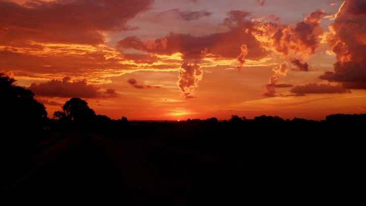 Por do sol São João PR