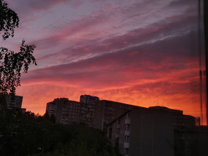 summer sunset