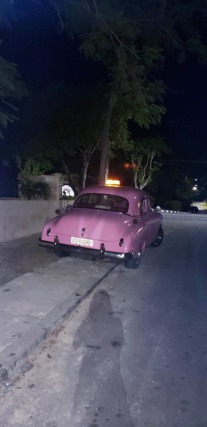 Pink car