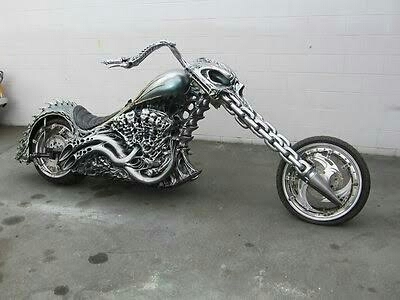 This is ghost rider's moto...