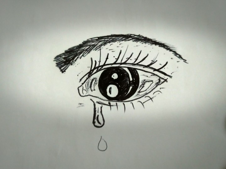 eye with tears