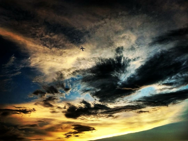 sunset sky
