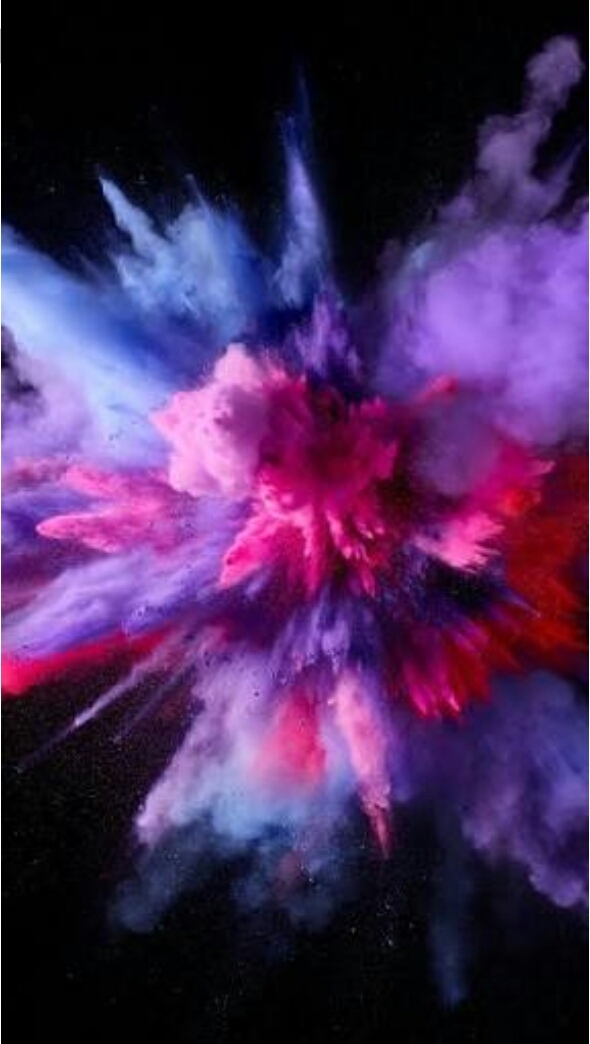 splash of color