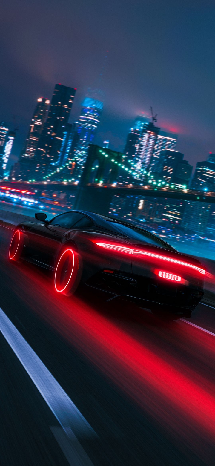 Cars speed red light automobile