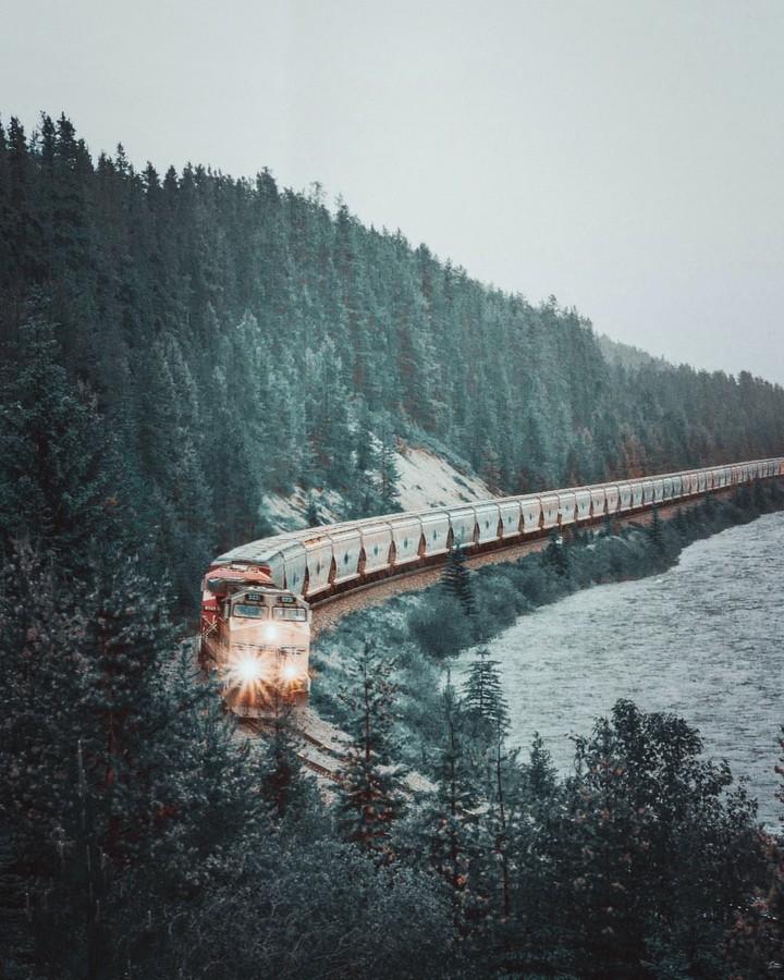 beautiful train view