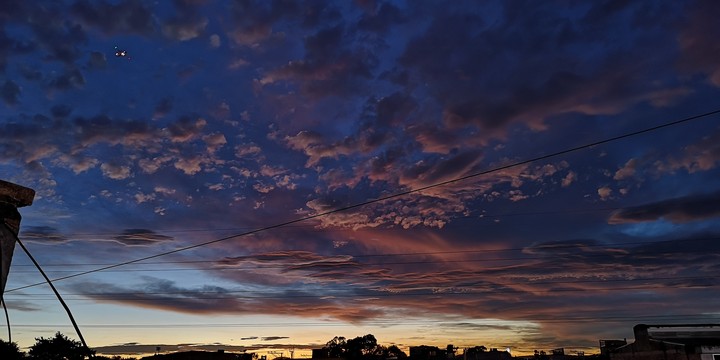 cielo colorido