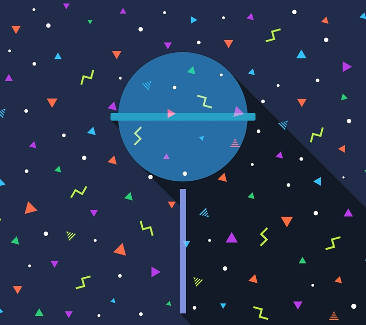 Minimal Lollipop wallpaper