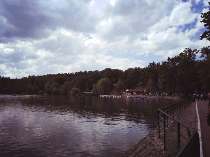 Around the lake