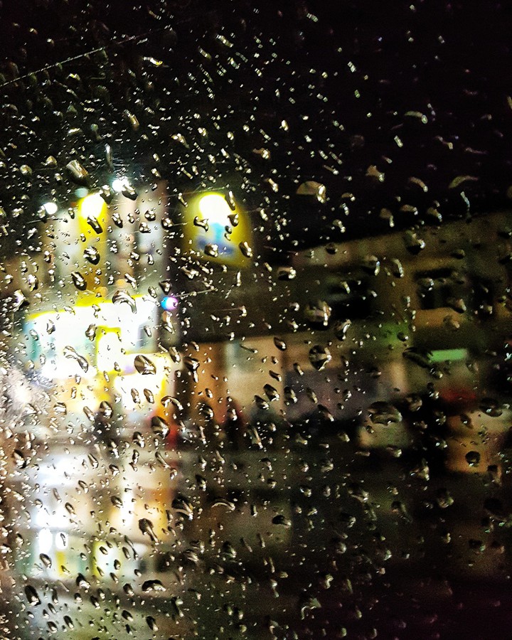 A rainy night in the City