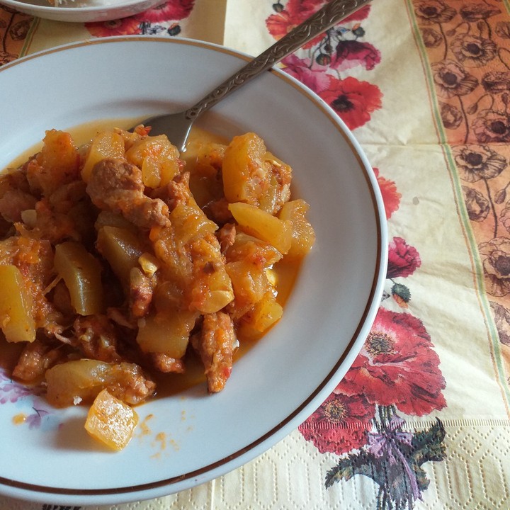 meat and vegetables