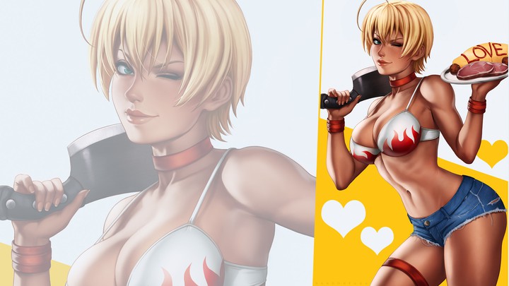 anime girls cawaiu