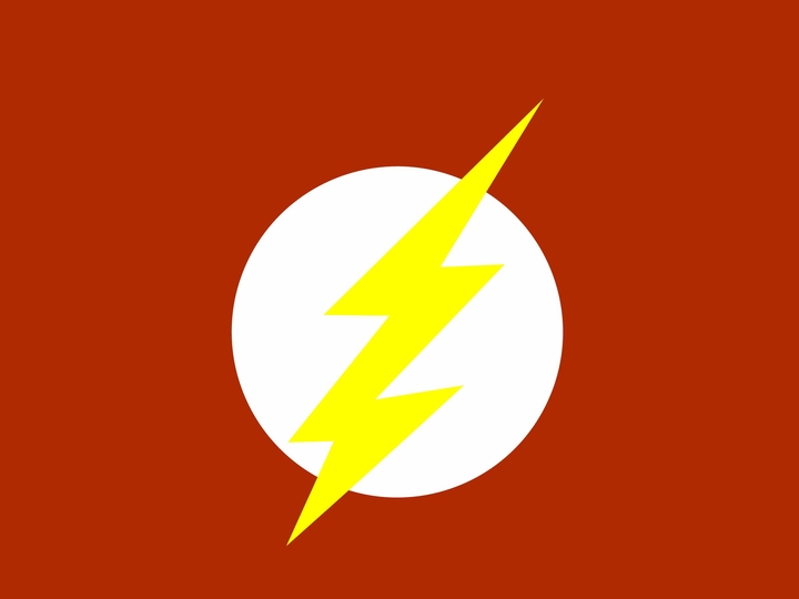 The flash logo