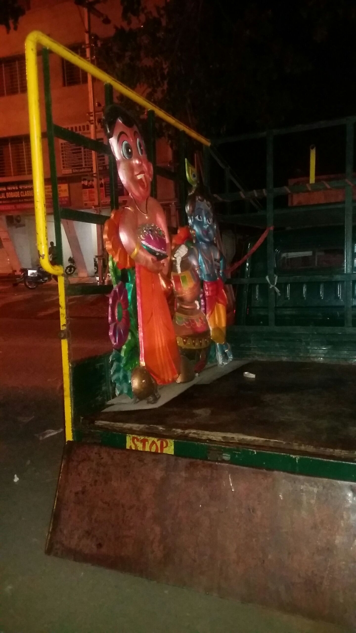 Drop Bhim and Lit krishna