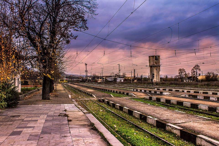 train station