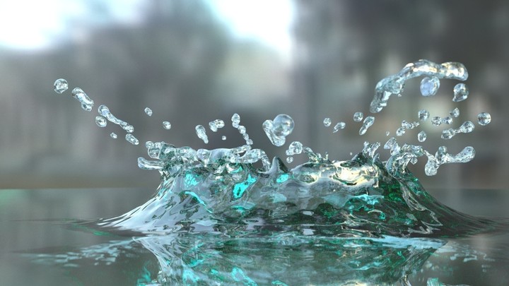 Water splash