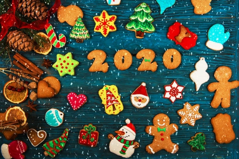 Christmas holiday cookies 2020