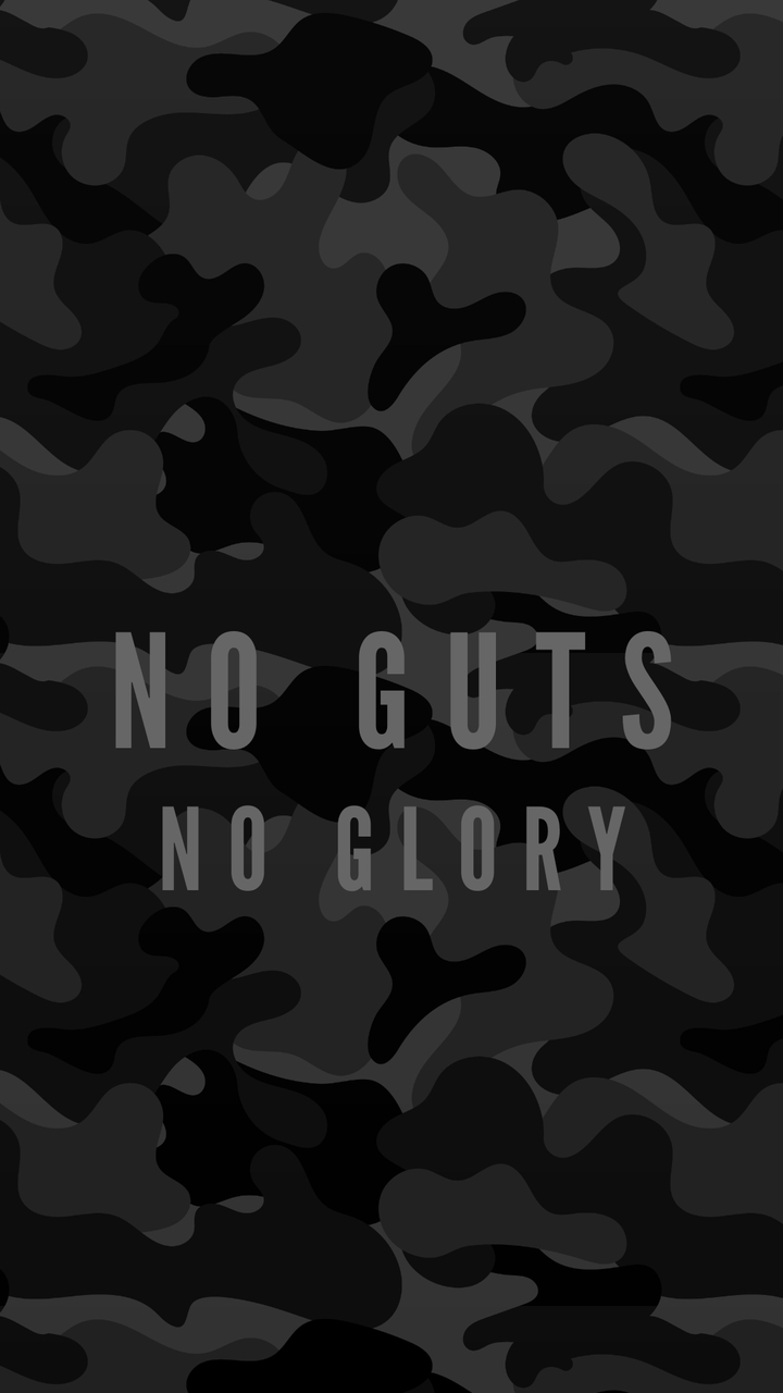 No guts, No glory