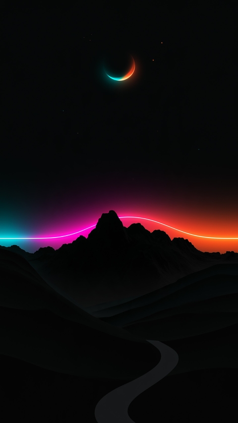 night, star壁纸