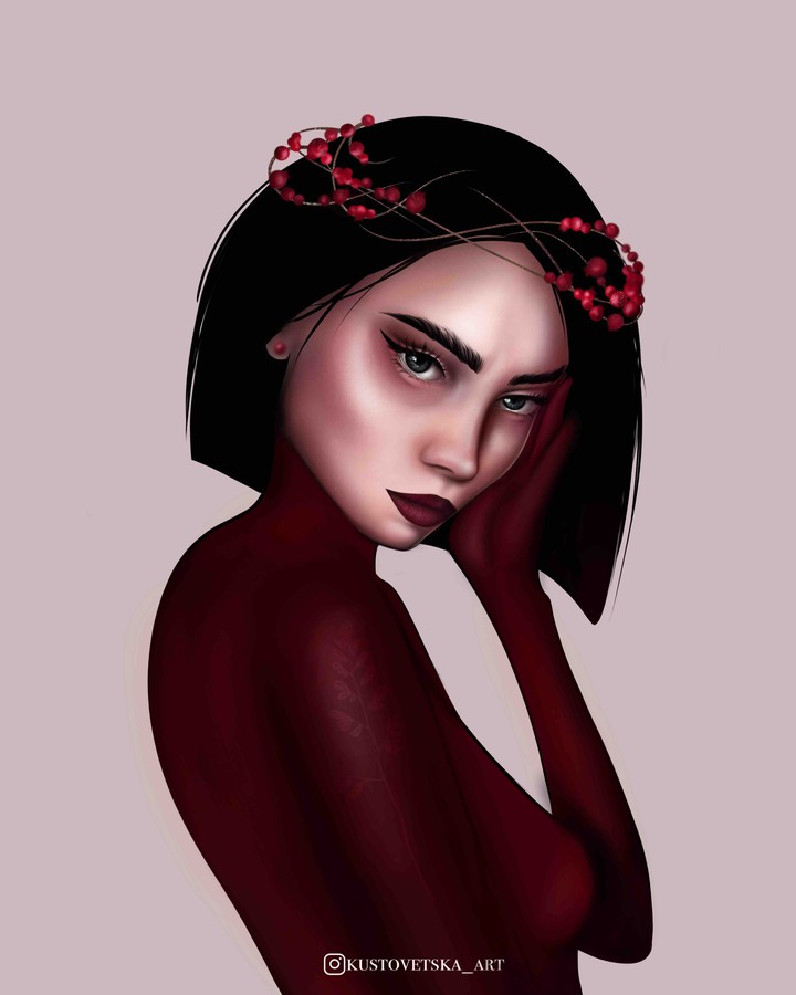 girl with tattoo
