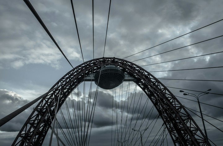 Moscow bridge.