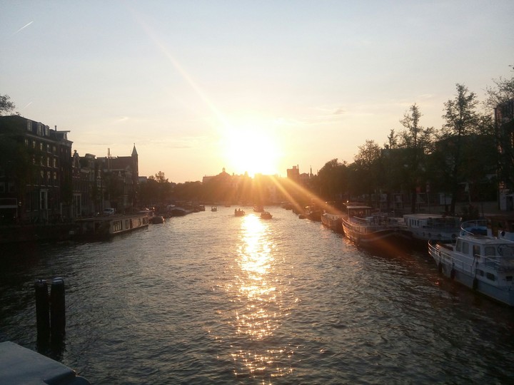 Sunset Amsterdam