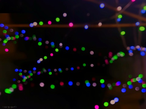 colourful bokeh