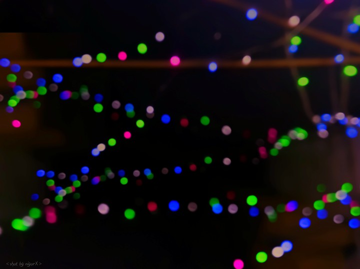 colourful bokeh