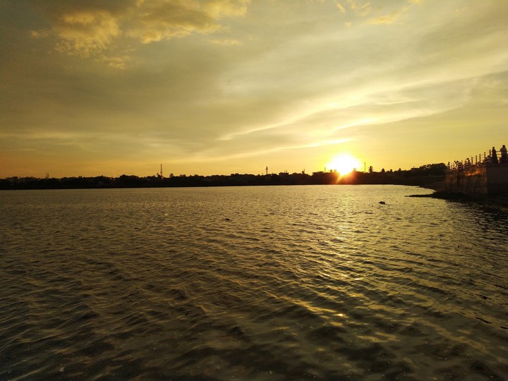 sunset...