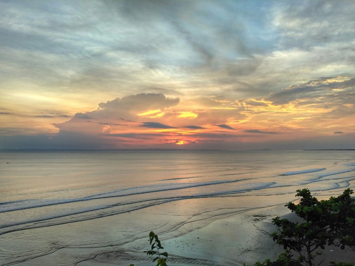 Sunset in Western Bali