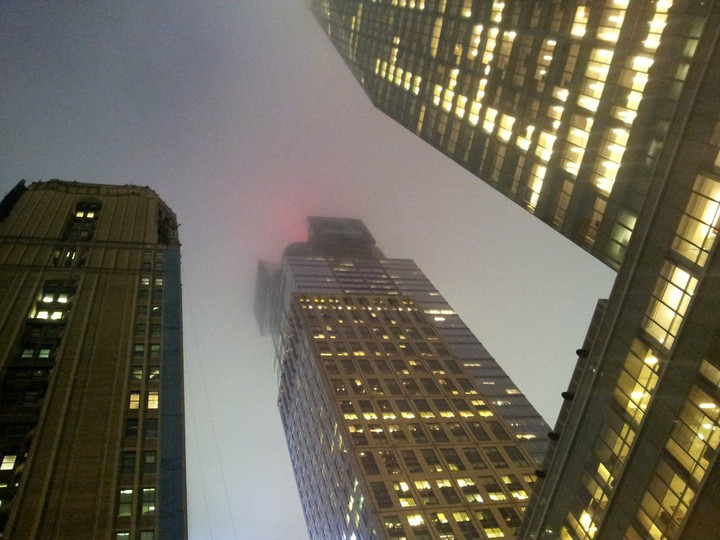 the city