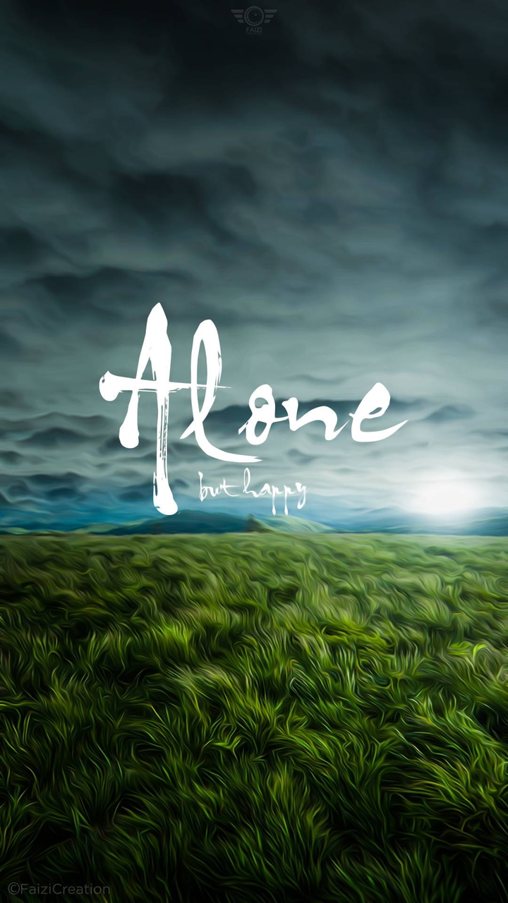 Alone;)