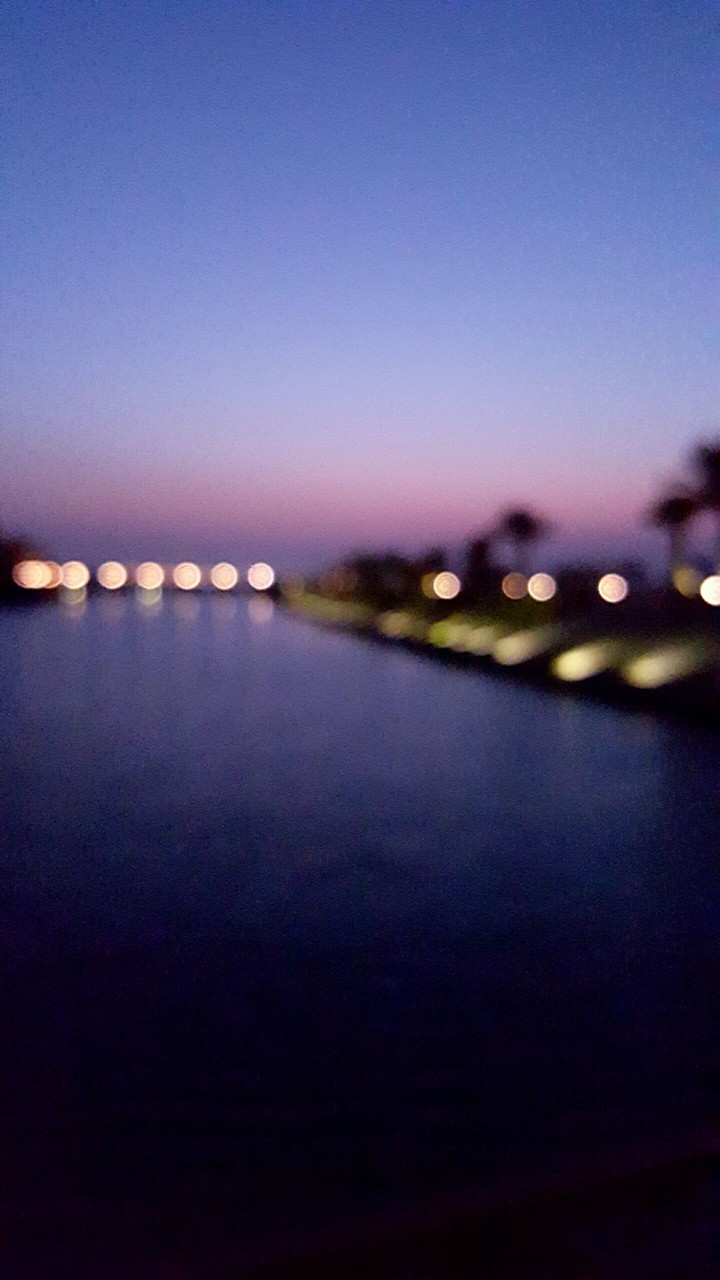 purple sky