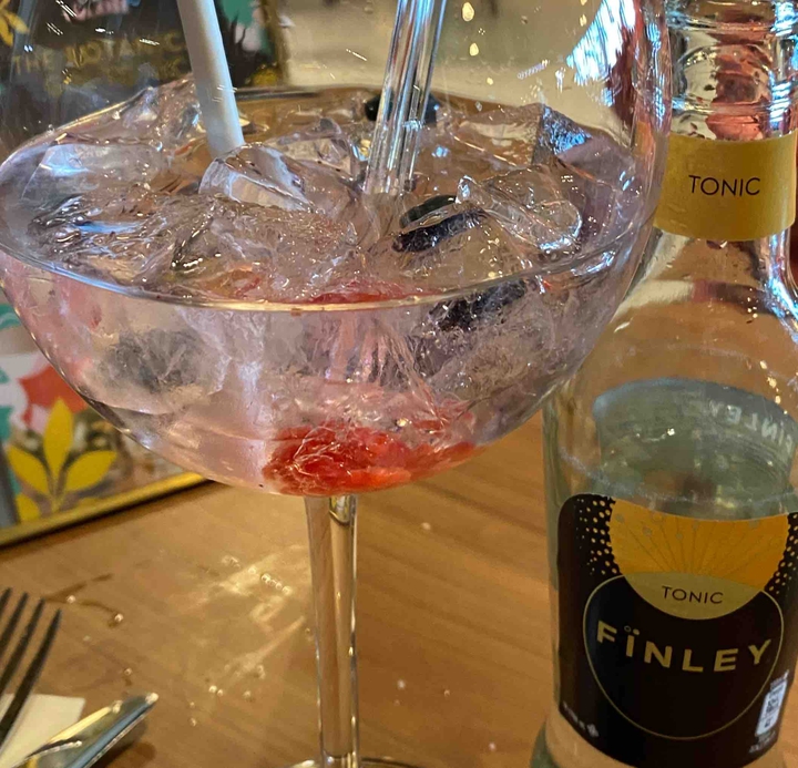 Pink Gin and Tonic Amsterdam