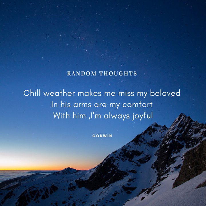 random thoughts