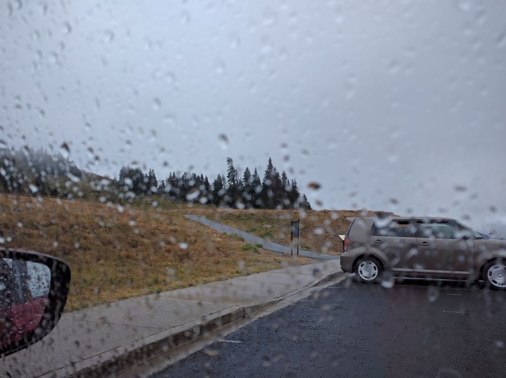 rainy day drive
