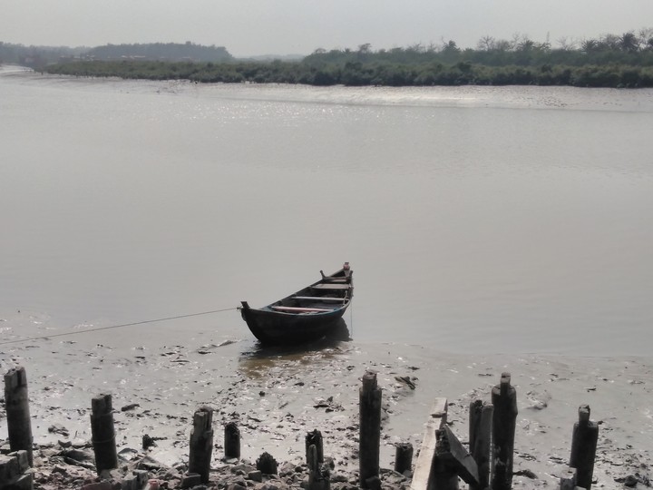 boat on coast