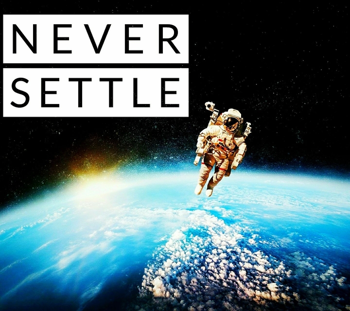 Never Settle