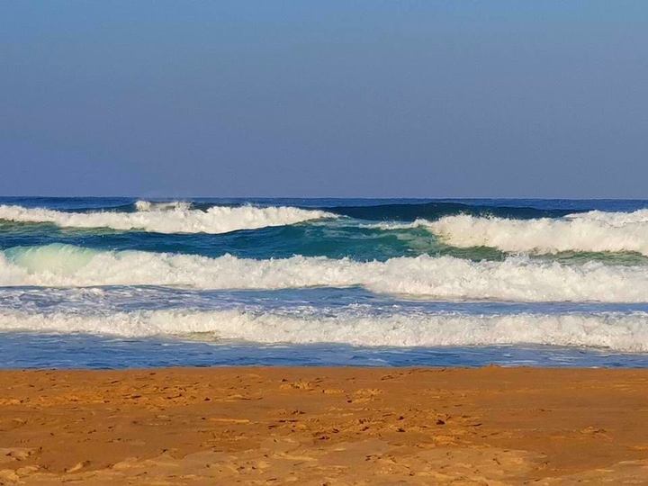 broken waves and