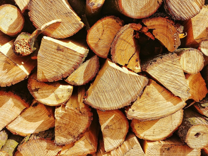 wooden logs