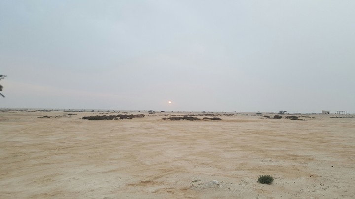 at evening