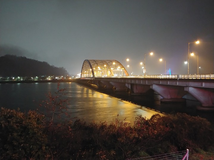 Bridge at night