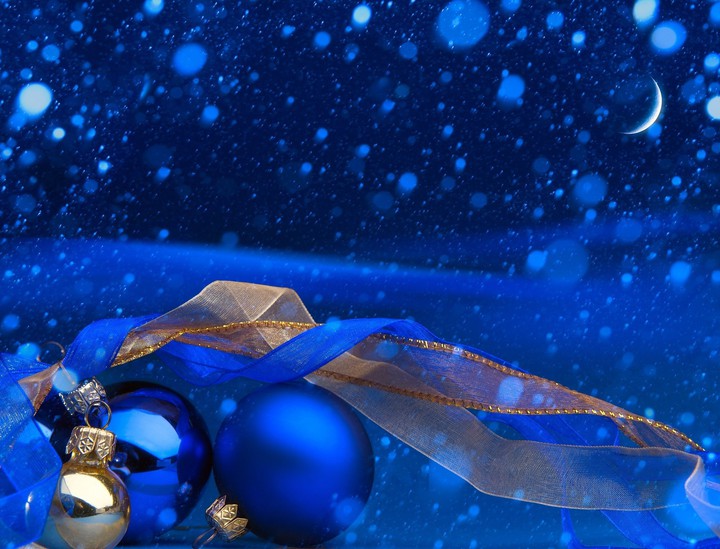 christmas blue